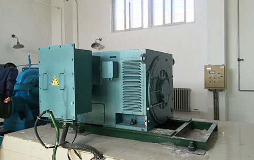 西安西玛某水电站工程主水泵使用我公司高压电机